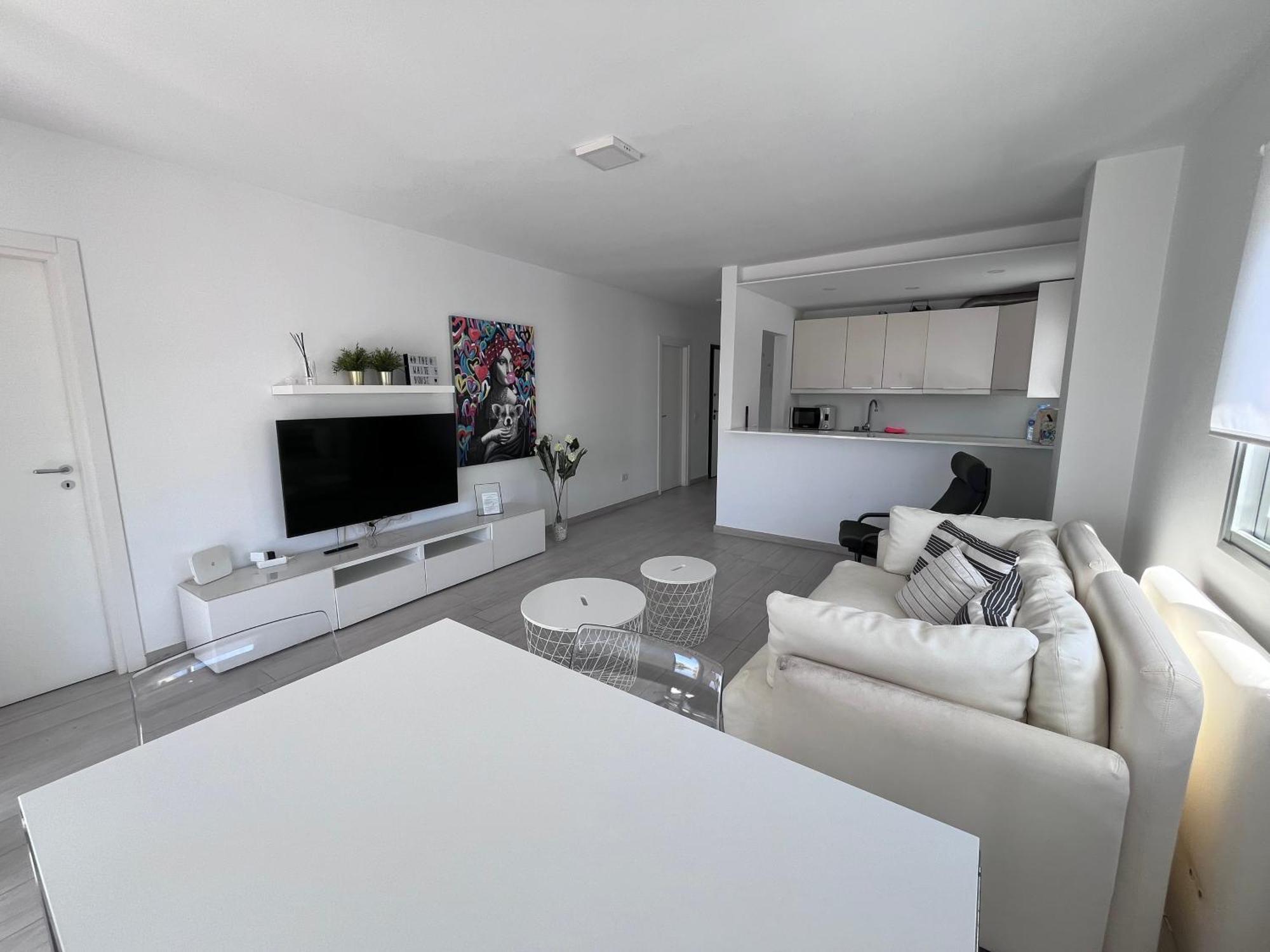 The White Heart House - Attic Sea View Apartment Los Cristianos  Ngoại thất bức ảnh